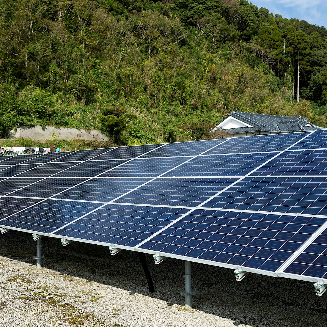 Pfausler installierte Solaranlage